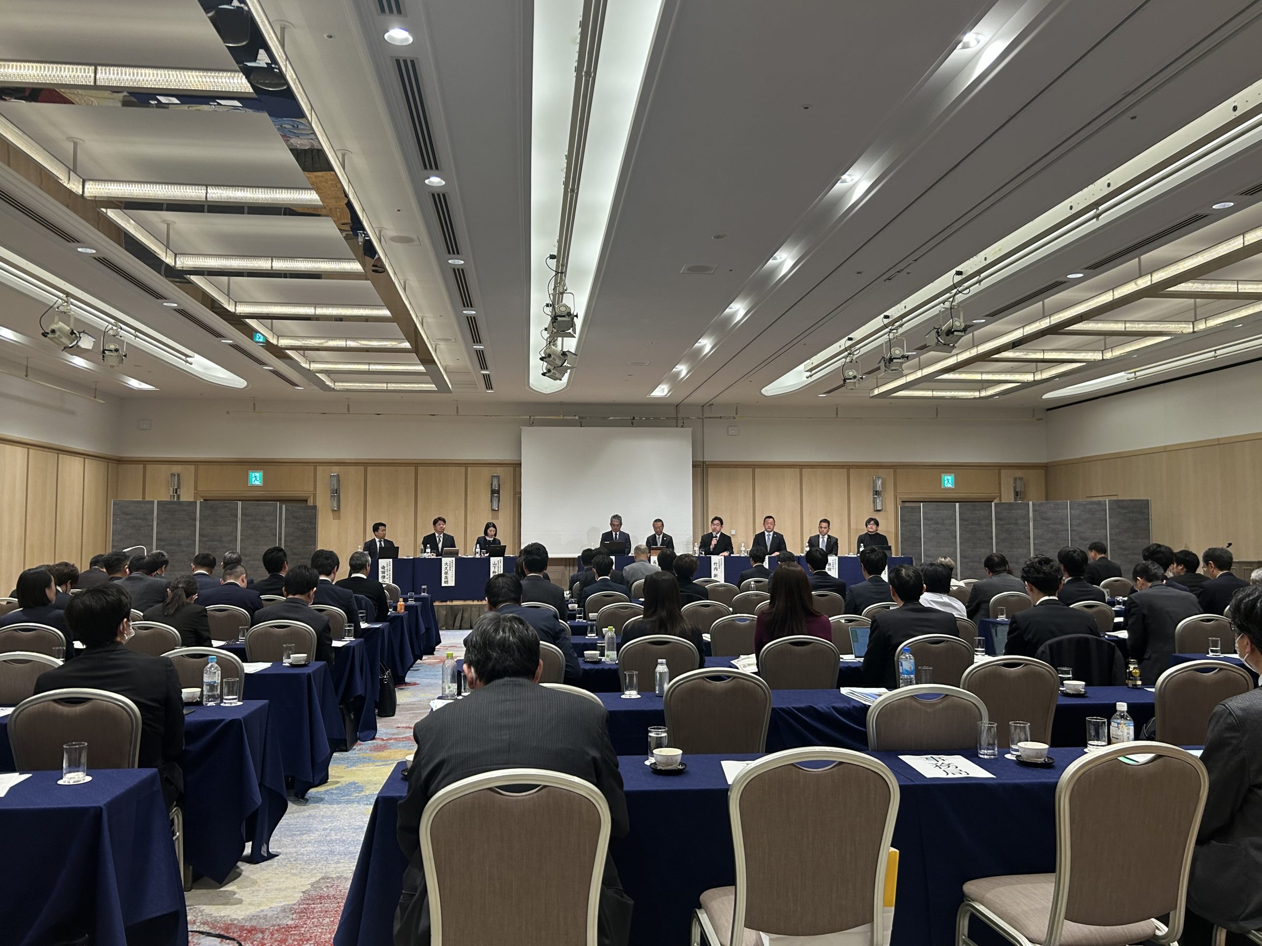 事業継続力強化セミナーの様子